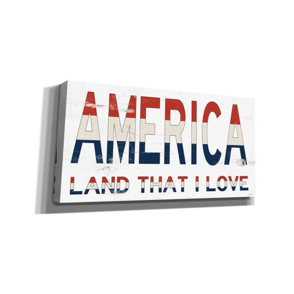 America - Land That I Love  by Cindy Jacobs, Canvas Wall Art For Sale