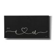 I Heart You  by Susie Boyer, Canvas Wall Art Hot on Sale