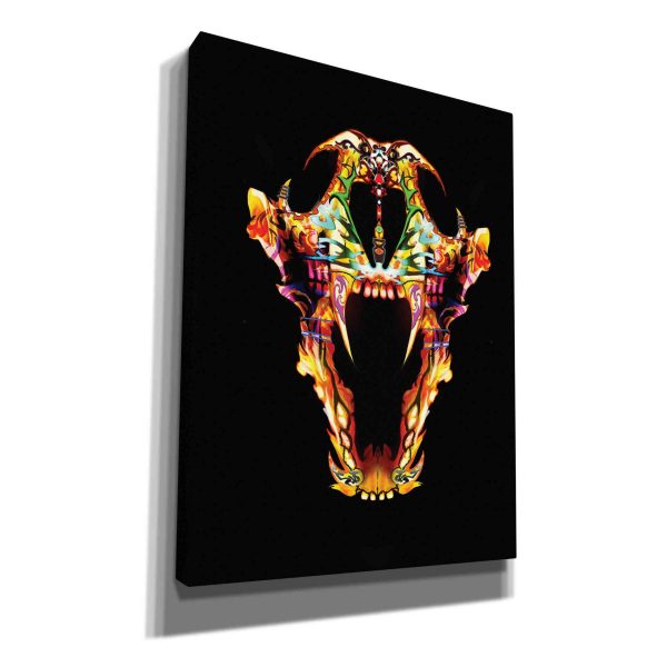 Undead Lone Wolf  by Michael Stewart, Canvas Wall Art For Sale