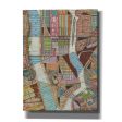 Modern Map of New York II  by Nikki Galapon, Canvas Wall Art Online Hot Sale