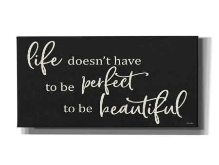 Life Doesn t Have to be Perfect  by Susie Boyer, Canvas Wall Art Fashion