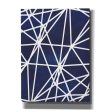 Indigo Pattern I  by Grace Popp, Canvas Wall Glass Discount