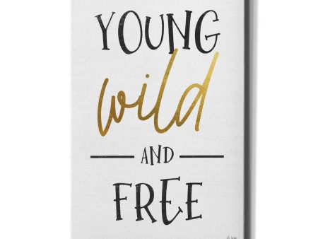 Young, Wild and Free  by Jaxn Blvd, Canvas Wall Art Hot on Sale