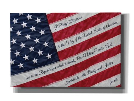 I Pledge Allegiance II  by Lori Deiter, Canvas Wall Art For Sale