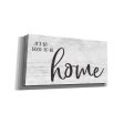 It s So Good to Be Home  by Susie Boyer, Canvas Wall Art Fashion