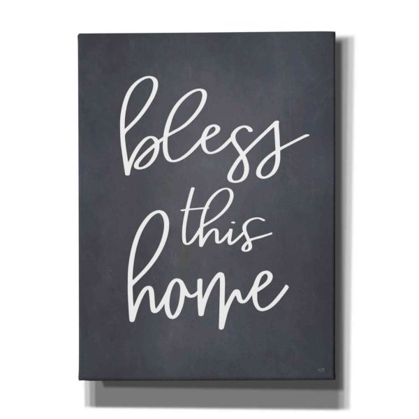 Bless This Home  by Lux + Me, Canvas Wall Art Cheap