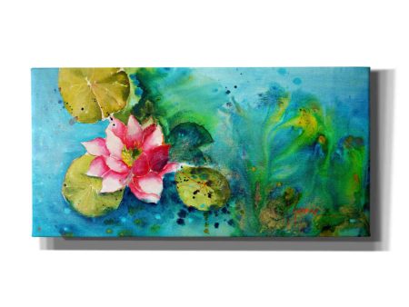 Horizontal Flores VI  by Leticia Herrera, Canvas Wall Art For Sale