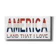 America - Land That I Love  by Cindy Jacobs, Canvas Wall Art For Sale