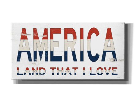 America - Land That I Love  by Cindy Jacobs, Canvas Wall Art For Sale