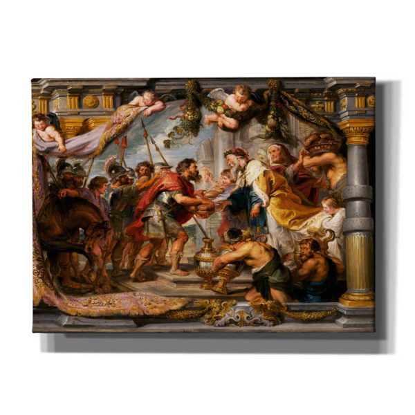 The Meeting of David and Abigail  by Peter Paul Rubens, Canvas Wall Art Supply