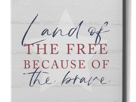 Land of the Free  by Lux + Me, Canvas Wall Art Discount