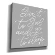 Give It to God  by Lux + Me, Canvas Wall Art on Sale