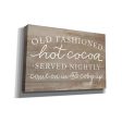 Old Fashion Hot Cocoa  by Lux + Me, Canvas Wall Art Online Hot Sale