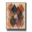 Inked Triangles I  by Nikki Galapon, Canvas Wall Art For Cheap