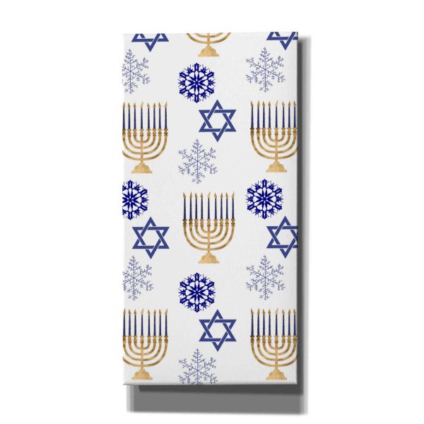 Punny Hanukkah Collection B  by Alicia Ludwig, Canvas Wall Art Online