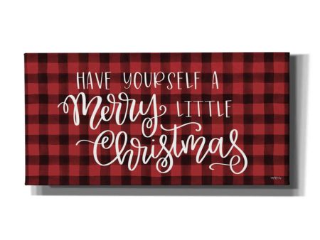 Merry Little Christmas  by Imperfect Dust, Canvas Wall Art Fashion