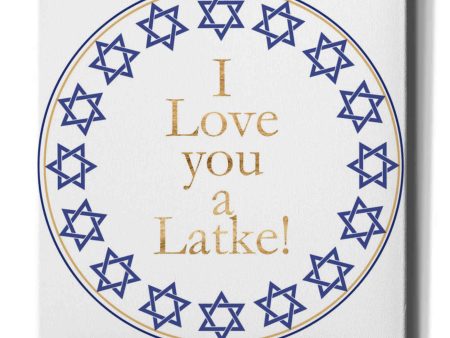 Punny Hanukkah Collection G  by Alicia Ludwig, Canvas Wall Art Online Hot Sale