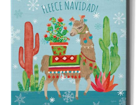 Lovely Llamas Christmas III  by Mary Urban, Canvas Wall Art Online Sale