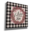 Love Peace Joy with Berries  by Linda Spivey, Canvas Wall Art Supply