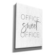 Office Sweet Office  by Lux + Me, Canvas Wall Art For Cheap