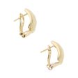 Aretes labrados en oro amarillo 14 kilates. For Cheap