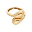 Anillo estilizado en oro amarillo 18 kilates. For Discount