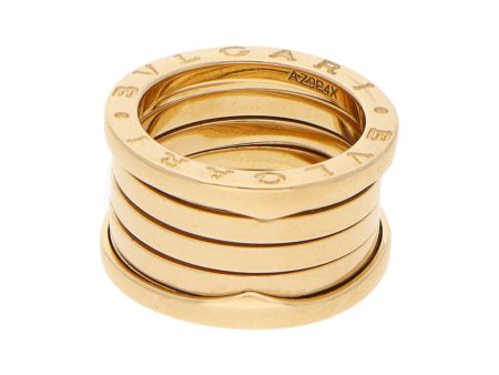 Argolla diseño italiano firma Bvlgari en oro amarillo 18 kilates. Supply