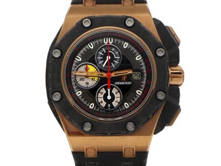 Reloj Audemars Piguet para caballero modelo Royal Oak Offshore Grand Prix vistas en oro rosa 18 kilates. on Sale