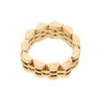 Argolla articulada en oro amarillo 18 kilates. Online Hot Sale