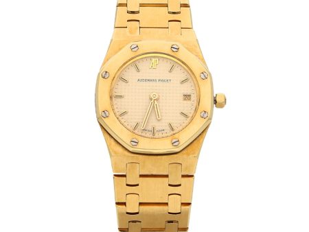 Reloj Audermars Piguet para dama modelo Royal Oak Lady en oro amarillo 18 kilates. Cheap