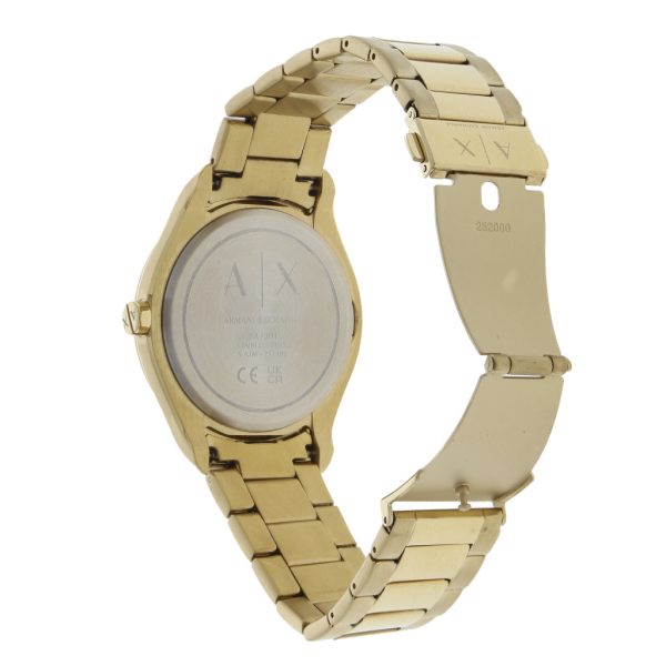 Reloj Armani Exchange para caballero en acero chapa. For Discount