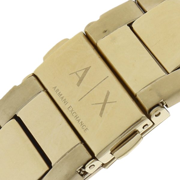 Reloj Armani Exchange para caballero en acero chapa. For Discount