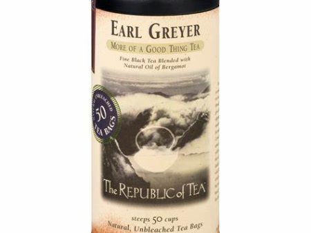 Republic Of Tea Earl Greyer Black 50 bags For Cheap