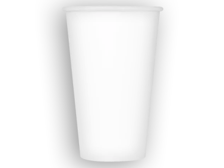 KE-K516W Compostable Hot White Cup 16oz - 20cs 50ct Online now