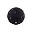 C-KDL508B-PP Hot Lid 08 oz  Black Karat..20 50ct per Sleeve For Discount