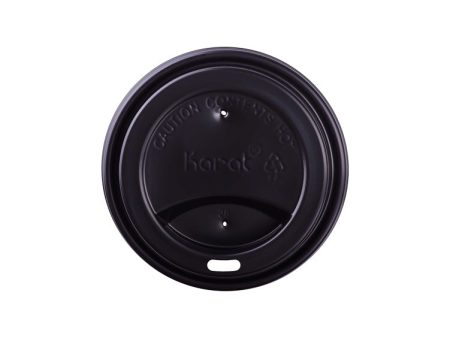 C-KDL508B-PP Hot Lid 08 oz  Black Karat..20 50ct per Sleeve For Discount