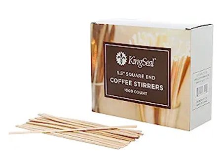 Wooden Coffee Stirrers 1000ct.. on Sale