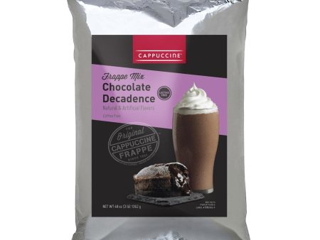 Cappuccine BAG Chocolate Decadence 48oz Discount