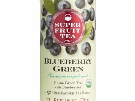 Republic Of Tea Blueberry Green 50 Bags Hot on Sale