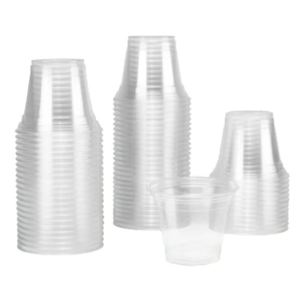 CKC9   -  9 oz  Clear Cold PET Cups(20cs) 50ct per sleeve Fashion