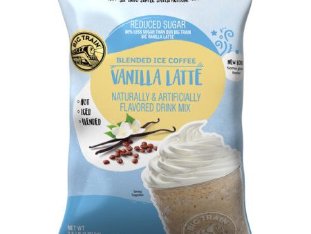 Big Train BAG SF Vanilla Latte 56oz.. Supply