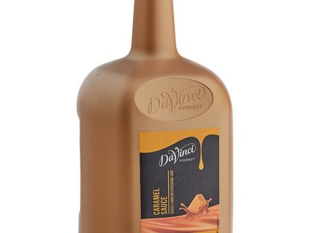 Davinci SAUCE Caramel 128oz.. For Cheap