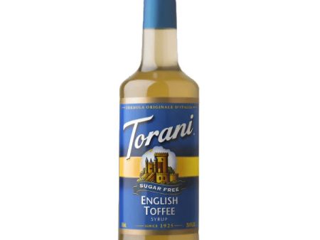 Torani BTL SF English Toffee 750ml For Sale