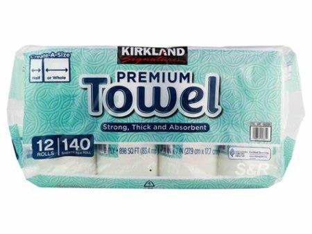 Paper Towels 12x1 Roll on Sale