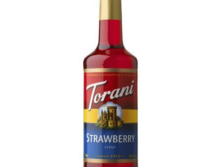 Torani BTL Strawberry 750ml Discount