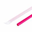 C9075 PINK Fat (Giant) Wrapped Straws, 9  Karat, 500 Ct For Sale