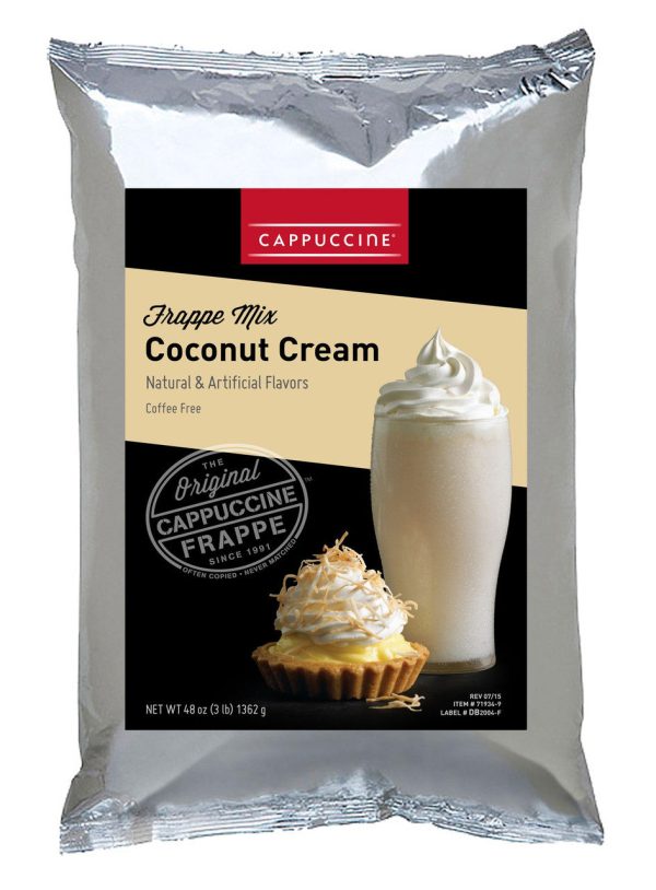 Cappuccine BAG Coconut Cream 48oz Fashion