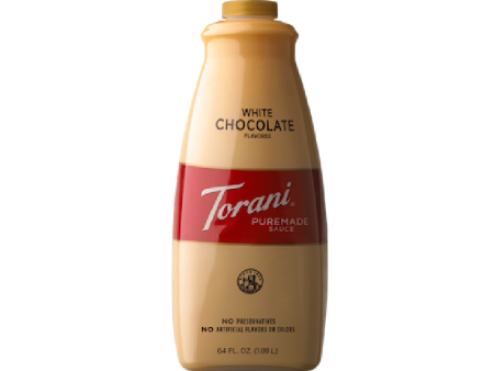 Torani SAUCE White Chocolate  64oz Supply