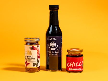 CHEF PICK CONDIMENT TRIO Online now