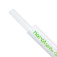 KE C9230 Compostable Karat  Paper Wrapped PLA Straw, Med. Clear 9  500 p box Online Sale